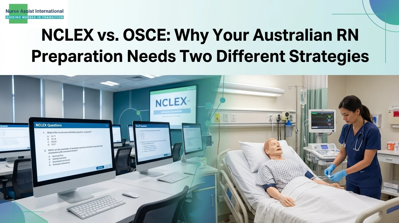 NCLEX vs. OSCE: Why Your Australian RN Preparation Needs Two Different Strategies